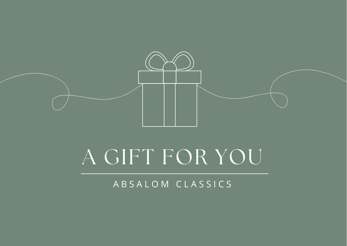 Absalom Classics Gift Card