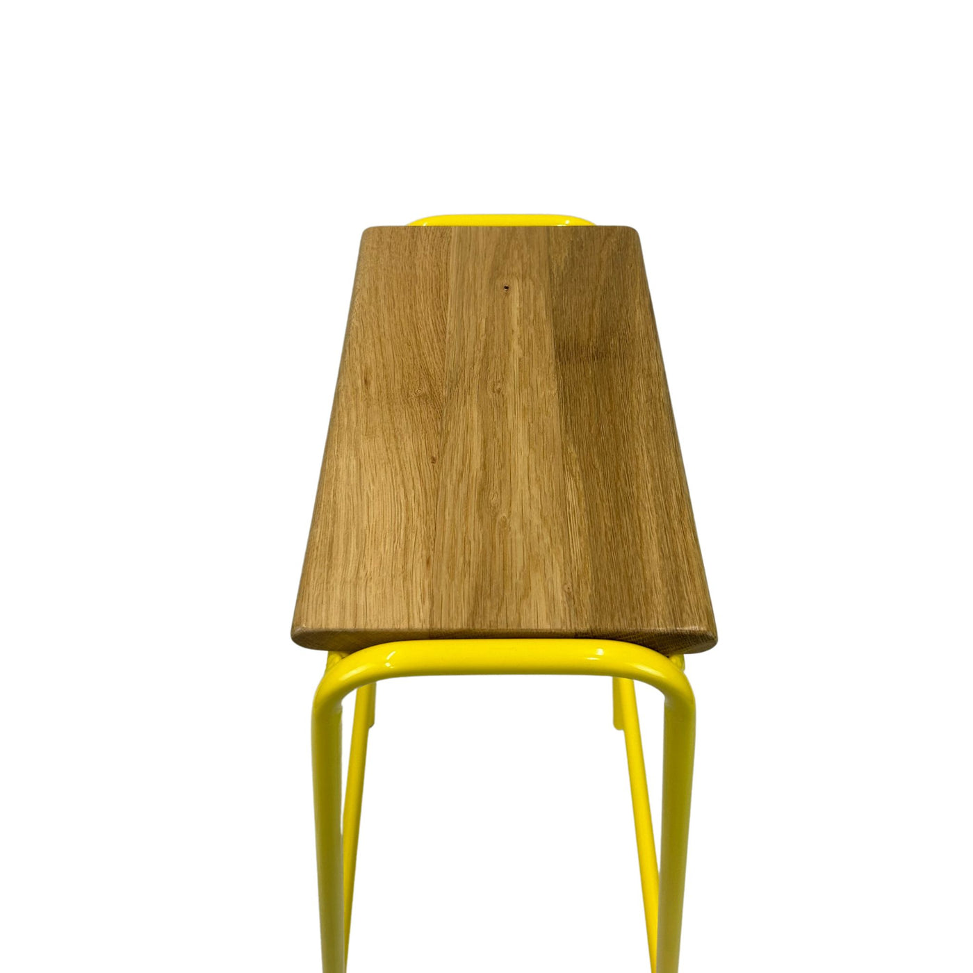 Bar Stool Nº 2 - Zinc Yellow / Solid Oak