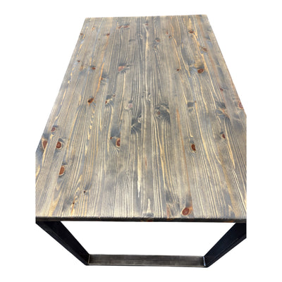 CLEARANCE Desk Nº 1 - Gun Metal / Pine
