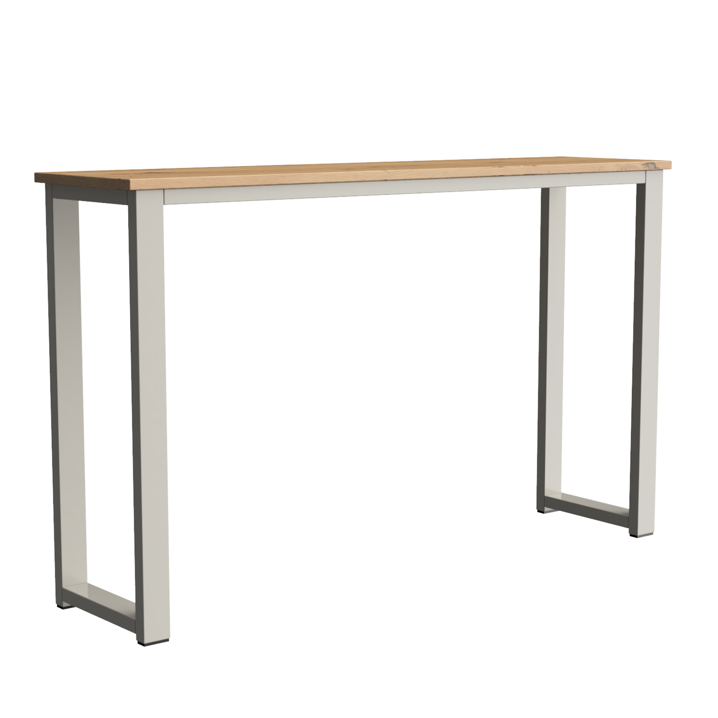 Console Table Nº 1 - Silk Grey / Solid Oak