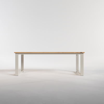 Coffee Table Nº 1 - Silk Grey / Solid Oak