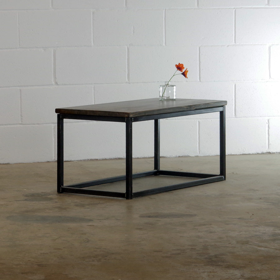 industrial wood coffee table absalom classics