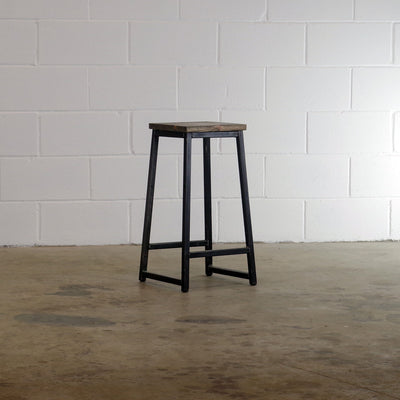 reclaimed wood bar stool absalom classics