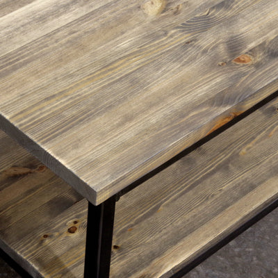 Coffee Table Nº 3 - Gun Metal / Medium Pine
